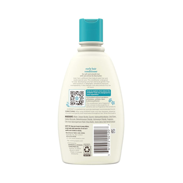 Aveeno Baby Kids Curly Hair Conditioner - 354ml