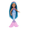 Barbie Chelsea Mermaid Small Doll with Blue Hair & Removable Hair Accessory