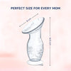 Hopop Natural Fit Silicone Manual Breast Pump - Gentle & Portable - Dezine Kids