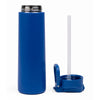 Kicups FlexiFlow Stainless Steel Water Bottle 750ml - Dark Blue