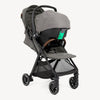 Joie Travel System Stroller Pact Pro with Infant Carrier i-Snug Birth+ to 22 kg - Pebble - Dezine Kids