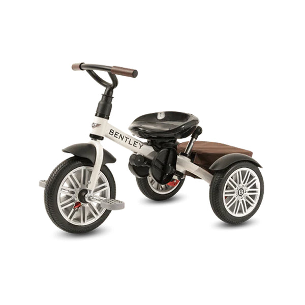 Bentley 6 in 1 Baby Stroller - White Satin Special Edition - Dezine Kids