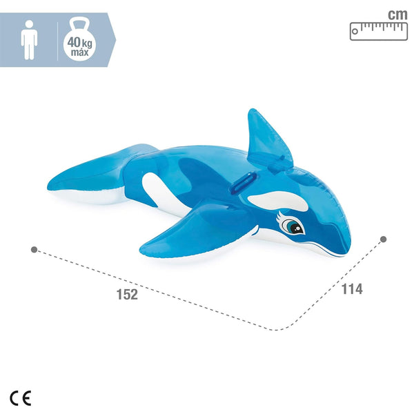 Intex Lil' Whale Ride On Inflatable Pool Float - Dezine Kids