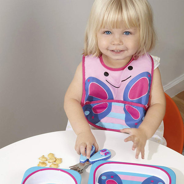 Skip Hop Zoo Utensils Fork & Spoon (3 to 36 Months) - Butterfly