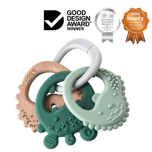 B.Box Trio Teether - Sage