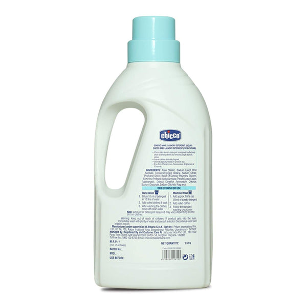 Chicco Baby Laundry Detergent Fresh Spring - 1Ltr