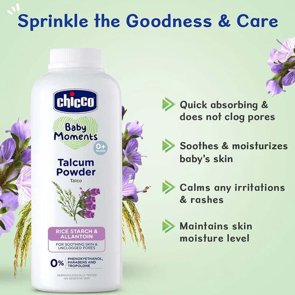 Chicco Baby Talcum Powder - 150ml