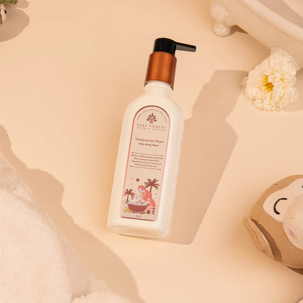 Baby Forest Sampoorna Snan Baby Body Wash With Aloe Vera & Chamomile - 200 ml