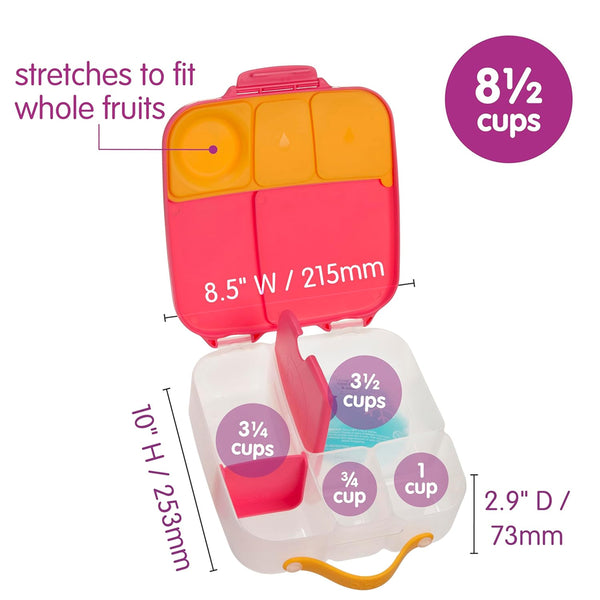 B.Box Lunch Box - Strawberry Shake Pink Orange