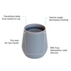 EzPz Tiny Cup for Babies/Infants - Grey