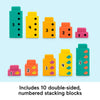 Fisher Price Adding Alligator Educational Toy with 10 Stacking Blocks - Dezine Kids