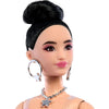 Barbie Deluxe Style Fashion Doll #11 in Pink Denim Star Print Dress