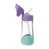 B.Box Tritan Straw Drink Bottle 450 ml - Lilac Pop Purple