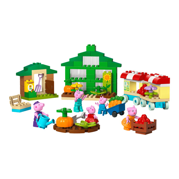 Lego Duplo Peppa Pig Grandpa Pig’s Garden and Greenhouse