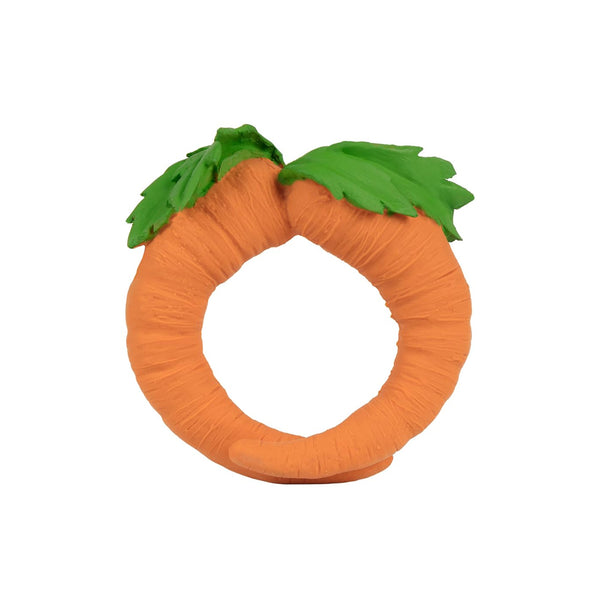 Oli & Carol Cathy The Carrot Natural Rubber Teether