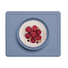 EzPz Mini Bowl 100% Food Grade Silicone Suction Bowl, Non Slip, BPA Free - Indigo