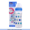 Chicco Well Being 2M+ Medium Flow Baby Bottle 250ml - Blue
