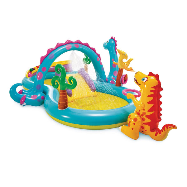 Intex Dinoland Inflatable Play Center with Slide - Dezine Kids