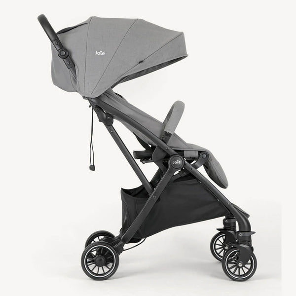 Joie Tourist 3 in 1 Compact Stroller, Suitable from Birth to 15 kg, Approx 3 Years - Pebble - Dezine Kids