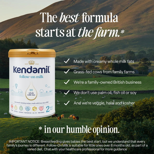 Kendamil Follow-On Milk Formula Stage 2, 6-12 Months 800g
