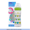 Chicco Well Being 2M+ Medium Flow Baby Bottle 250ml - Green