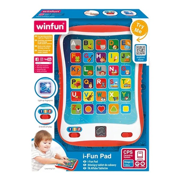 Winfun I Fun Pad Learning Toy3 Interactive Modes with Lights