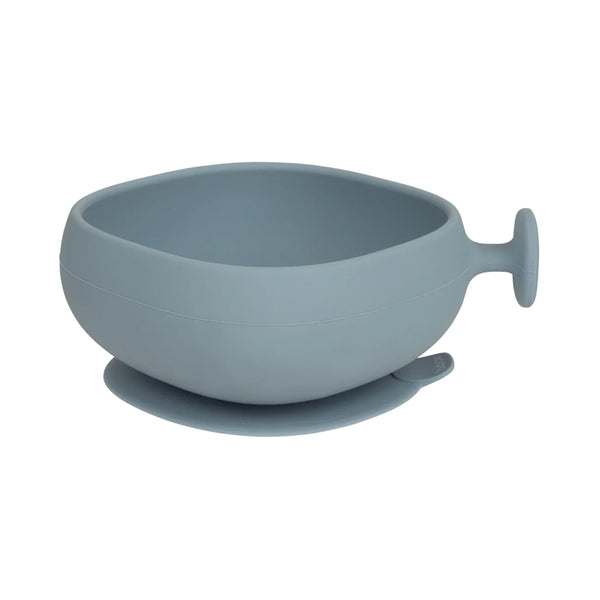 B.Box Silicone Bowl Plus Lid With Suction Base - Ocean Blue