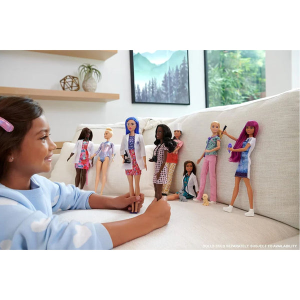 Barbie 12 Inch Blue Hair Scientist Doll & Accessories