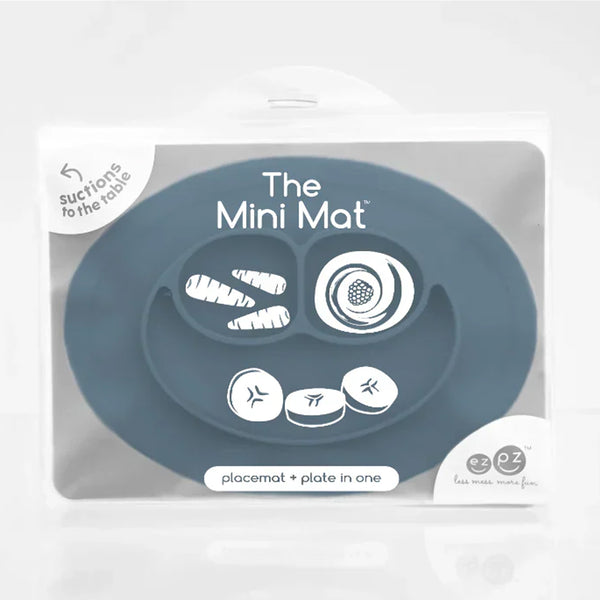 EzPz Mini Mat for Toddlers - Indigo