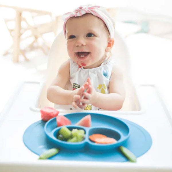 EzPz Mini Mat for Toddlers - Blue