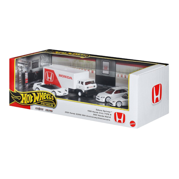 Hot Wheels Premium Honda Collector Display Set