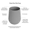 EzPz Mini Cup for Toddlers - Grey