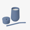 EzPz Happy Cup + Straw Training System for Toddlers - Indigo - Dezine Kids