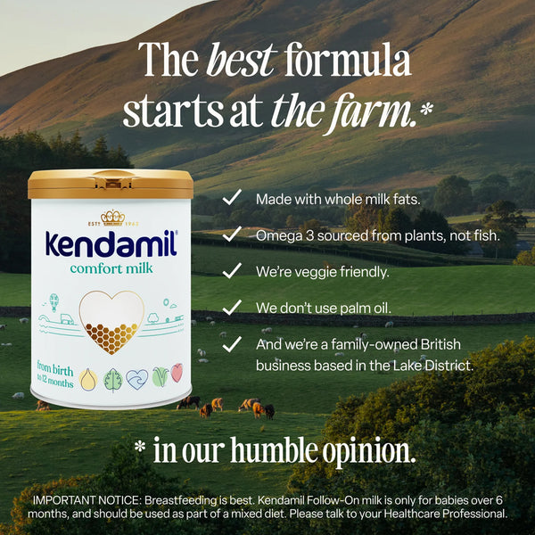 Kendamil Comfort Milk for Colic & Constipation 0-12 Months 800g