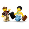 Lego City Yellow Taxi Model Car Kit with 2 Minifigures
