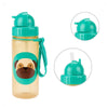 Skip Hop Zoo Back To School Straw Bottle Sipper - Pug