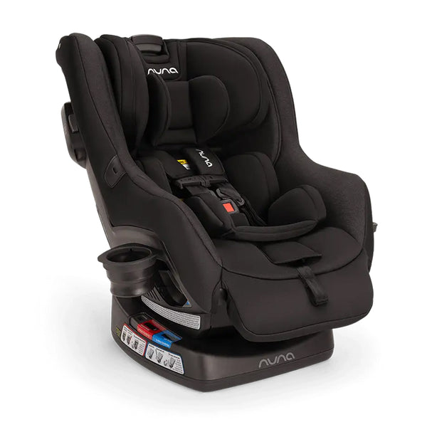 Nuna Rava Baby Car Seat Convertible (Front & Rear Facing) 10 Positions Recline For 0 to 7Y (Upto 30Kg) - Caviar