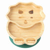 Eco Rascals Bamboo Dinosaur Suction Plate - Green