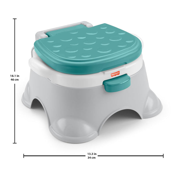 Fisher Price 3 In 1 Potty Training Toilet Ring & Stepstool - Dezine Kids