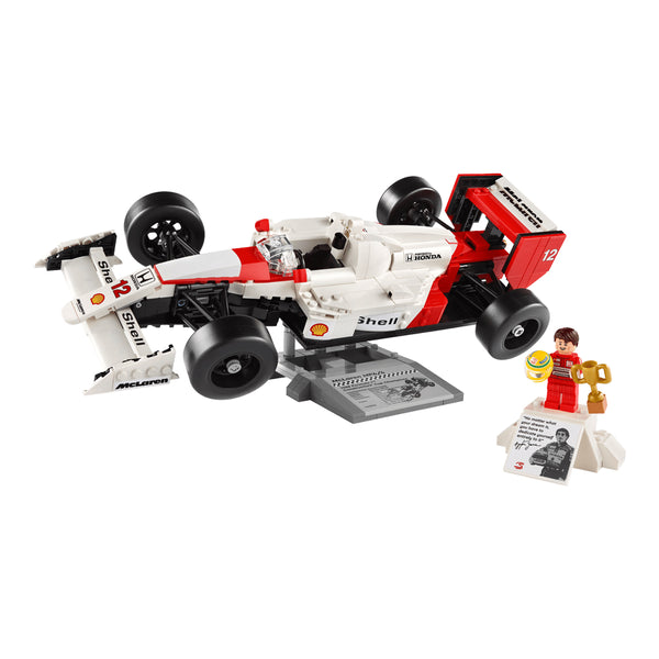 Lego Icons McLaren MP4/4 & Ayrton Senna Model Car for Adults