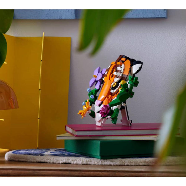 Lego Art The Fauna Collection, Tiger, Housewarming Gift for a New Home