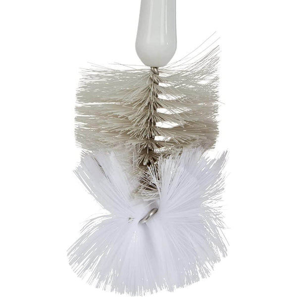 Beaba 2 in 1 Baby Bottle Brush - Grey