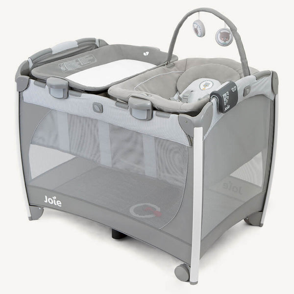 Joie Playard Excursion Change & Bounce 0 to 15kg - Portrait - Dezine Kids