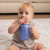 Infantino My 1st Tumbler Silicone 260ml - Blue - Dezine Kids