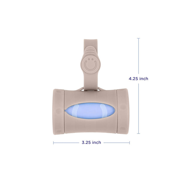 Ubbi On The Go Bag Dispenser - Taupe