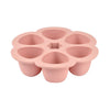 Beaba Silicone Multiportions Trays 6 x 90ml - Old Pink