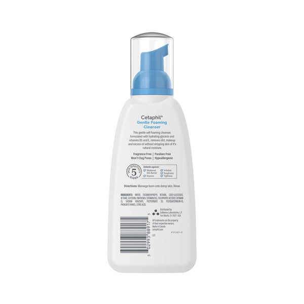 Cetaphil Foaming Face Wash, Gentle Foaming Cleanser For All Skin Types - 236 ml - Dezine Kids