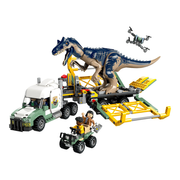 Lego Jurassic World Dinosaur Missions: Allosaurus Transport Truck