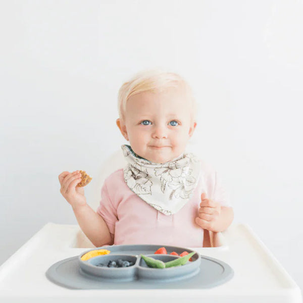 EzPz Mini Mat for Toddlers - Grey