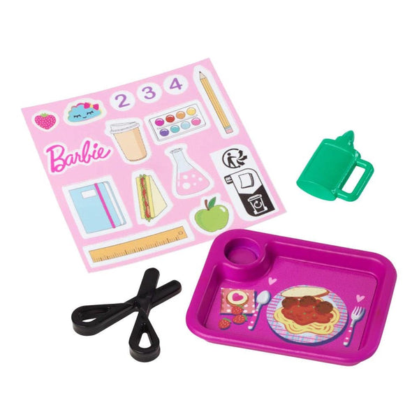 Barbie Teacher Doll with Brunette Toddler Student & Teaching Accessories